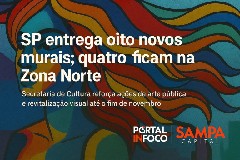 SP entrega oito novos murais de arte urbana; quatro ficam na Zona Norte
